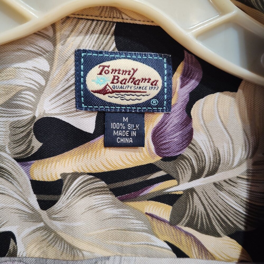 Tommy Bahama 100% Silk Sleeveless Top sz M
